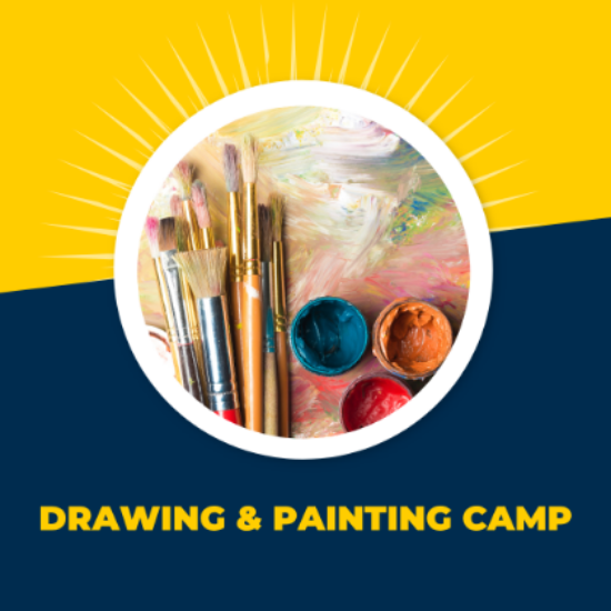 Picture of 2025 SC4 Painting/Drawing Summer Camp 1-day session (for learners in grades  6 -8) - June 18