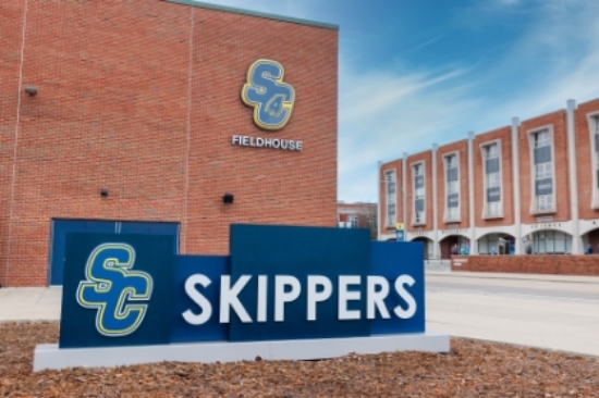 Picture of SILVER: Annual Sponsor Banner on Large Cube in Fieldhouse