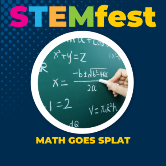 Picture of Math Goes SPLAT! (Outside - Between the Clara E. Mackenzie and North Buildings)  